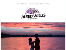 Tablet Screenshot of jaredwillisphotography.com